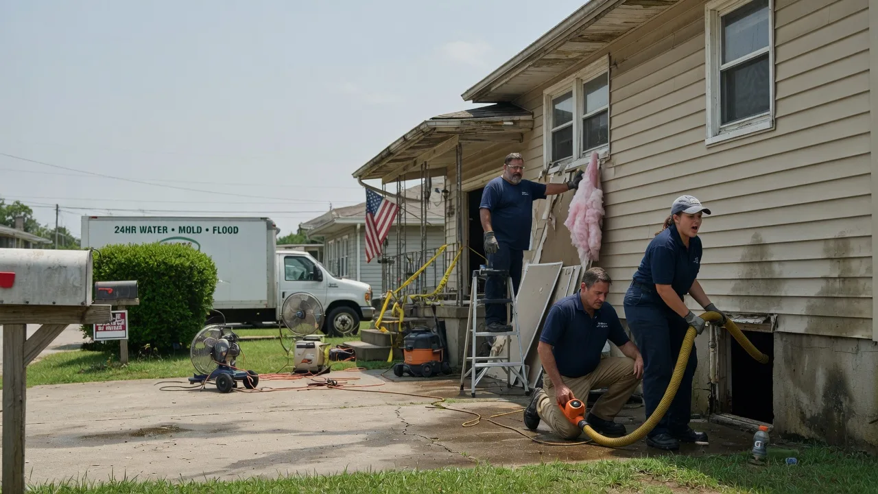 Water Damage Repair in Livingston, TN near me